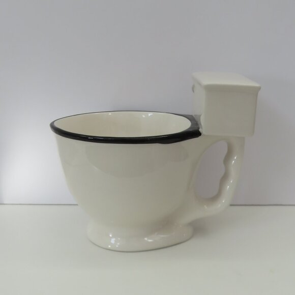 Big Mouth Toys Toilet Mug 12 Ounce - Picture 1 of 6